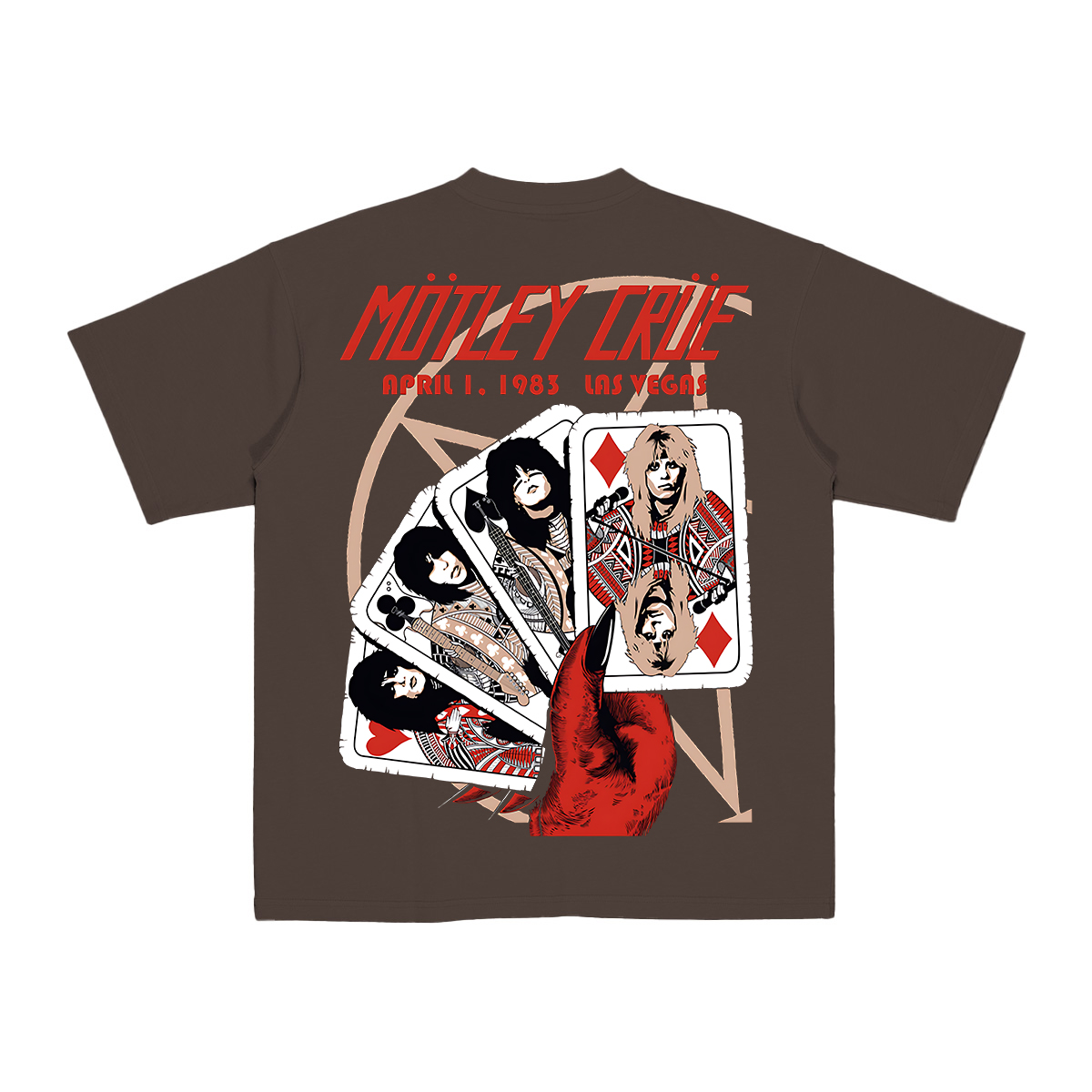 Motley Crue Vintage Cotton Unisex T-shirt