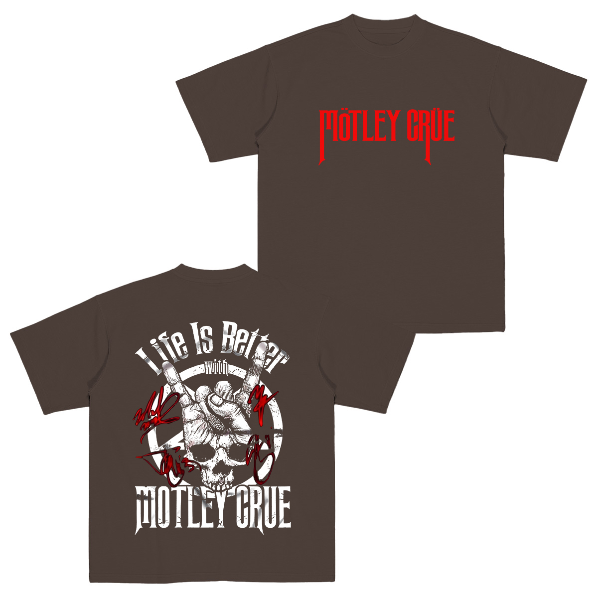 Motley Crue Cotton Unisex T-shirt