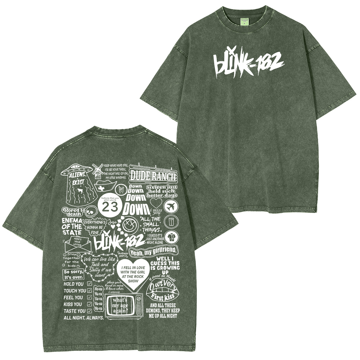 Blink-182 Washed Unisex T-Shirt