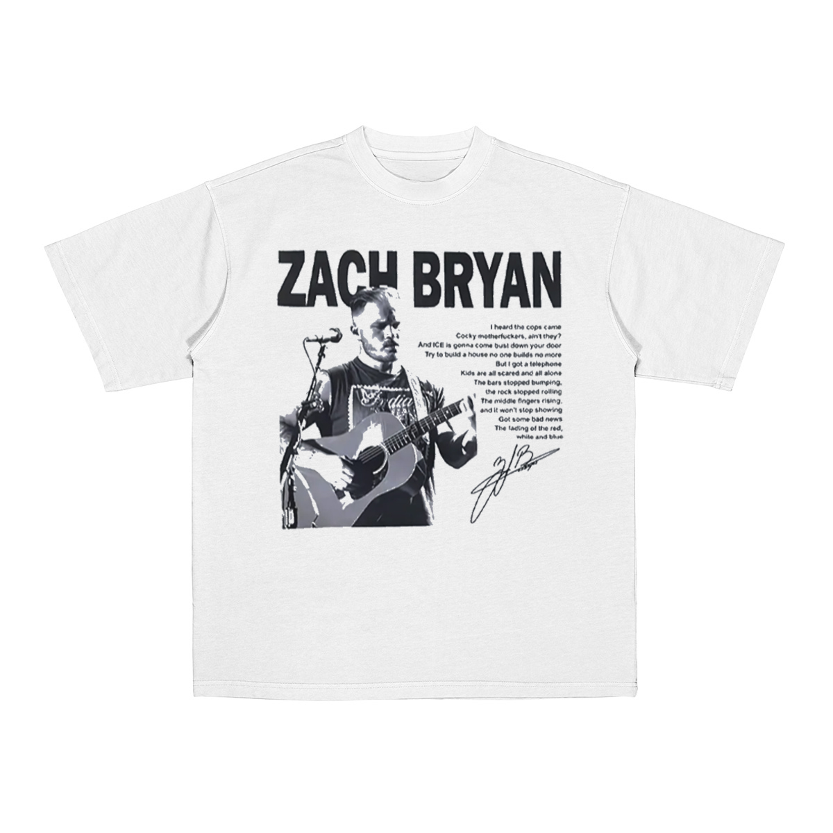 Zach Bryan Cotton Unisex T-shirt
