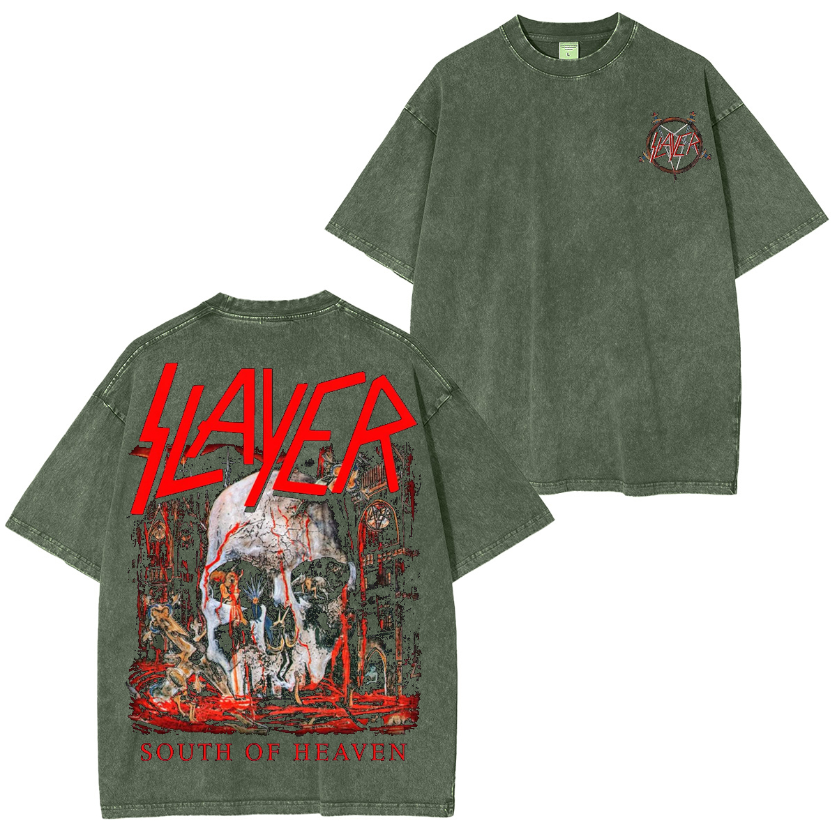 Slayer Washed Unisex T-Shirt