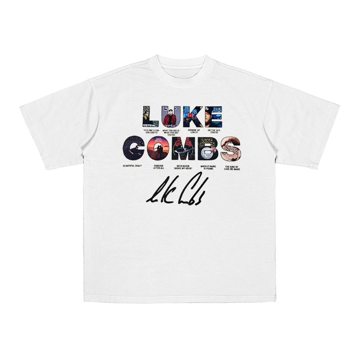 Luke Combs Cotton Unisex T-shirt