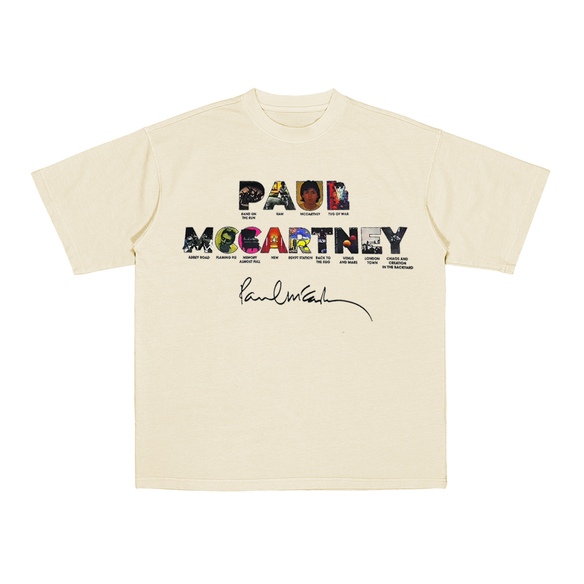 Paul Mccartney Cotton Unisex T-shirt