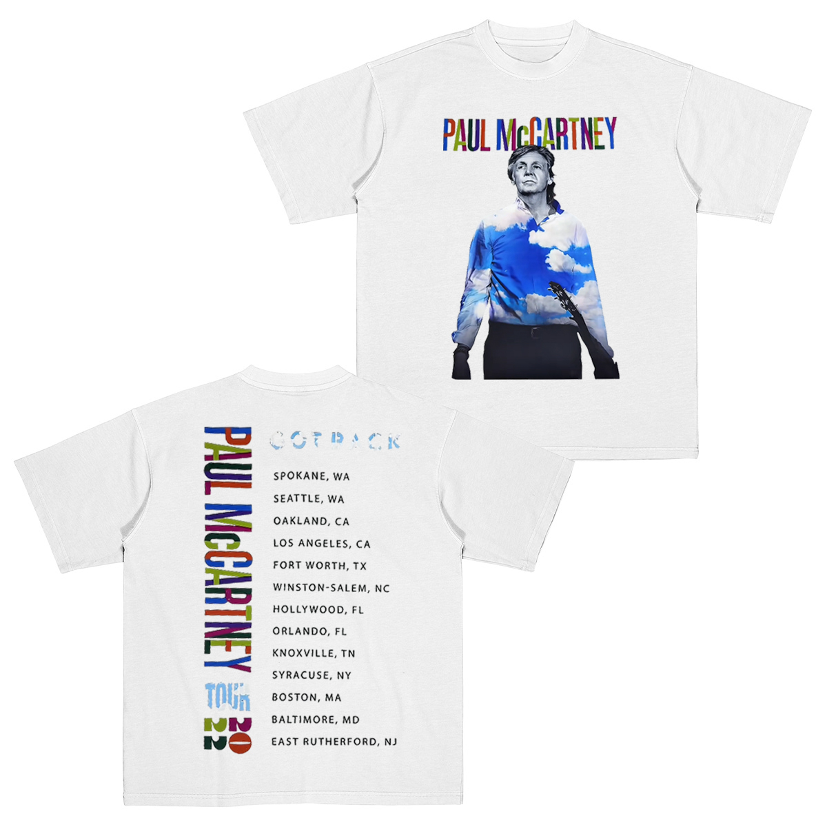 Paul Mccartney Cotton Unisex T-shirt