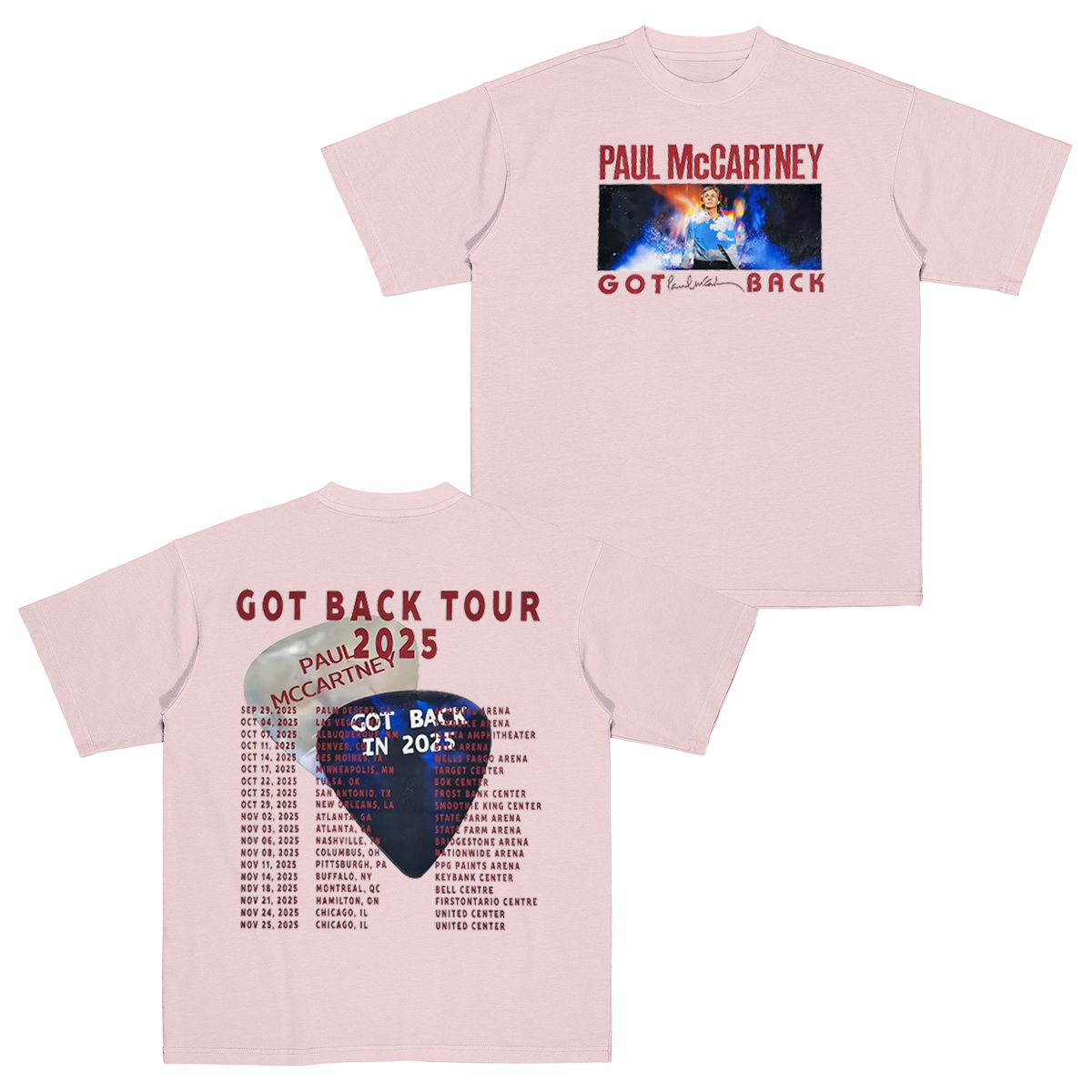 Paul Mccartney Cotton Unisex T-shirt