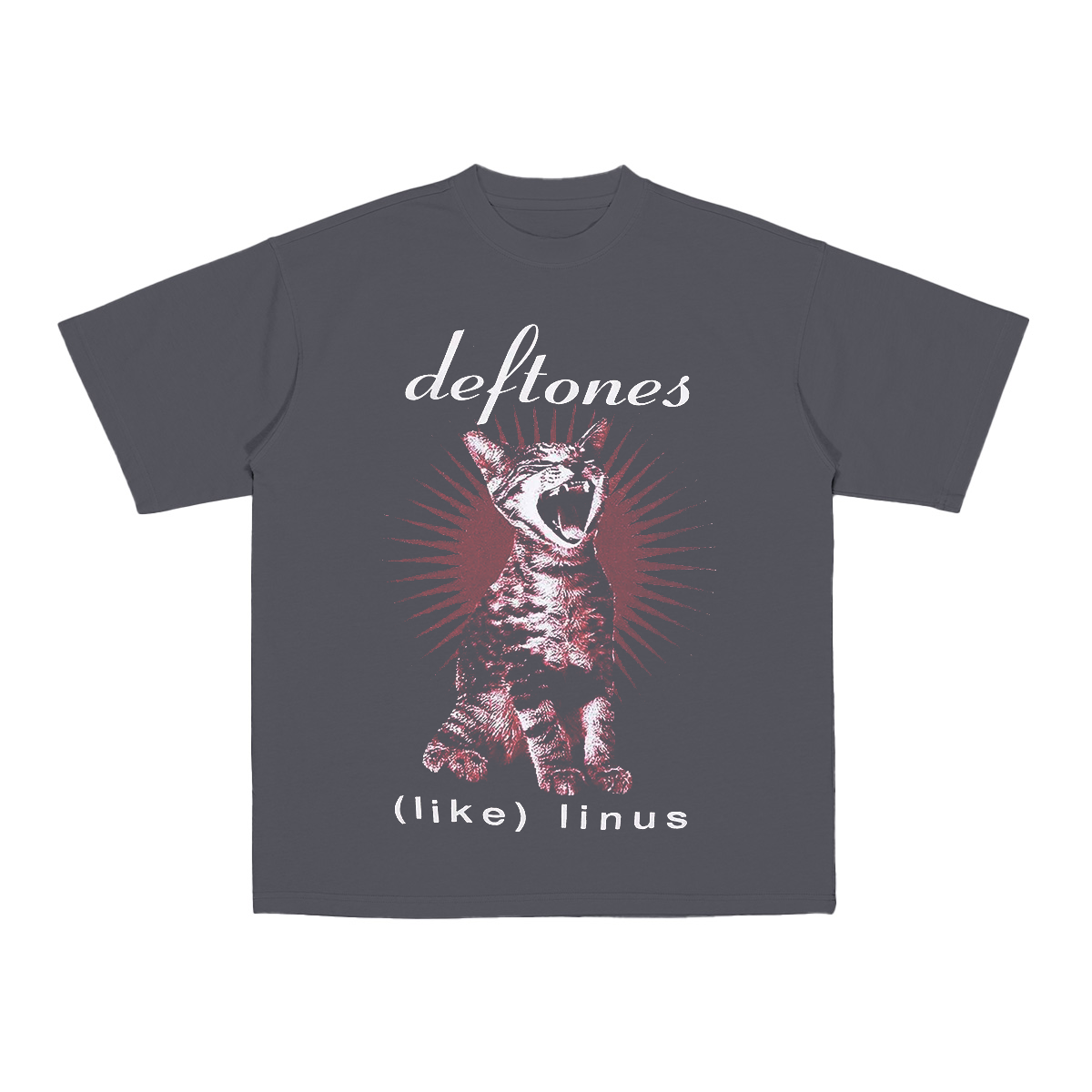 Deftones Like Linus Album Cover Boyfriend Fit Girls Cotton Unisex T-shirt