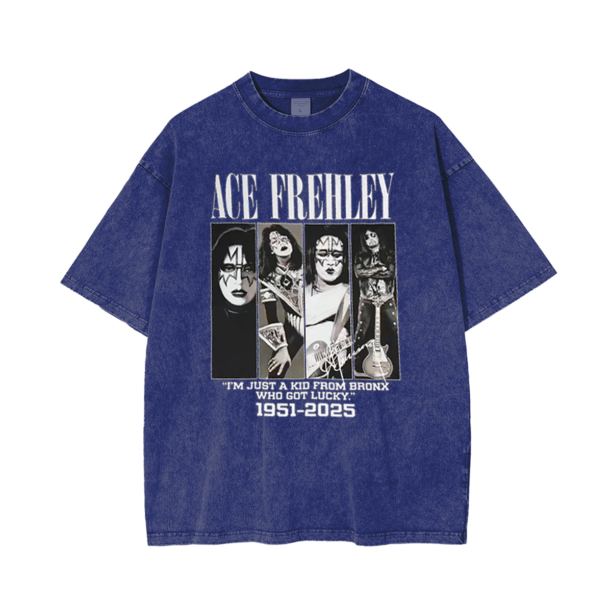 Ace Frehley Washed Unisex T-Shirt