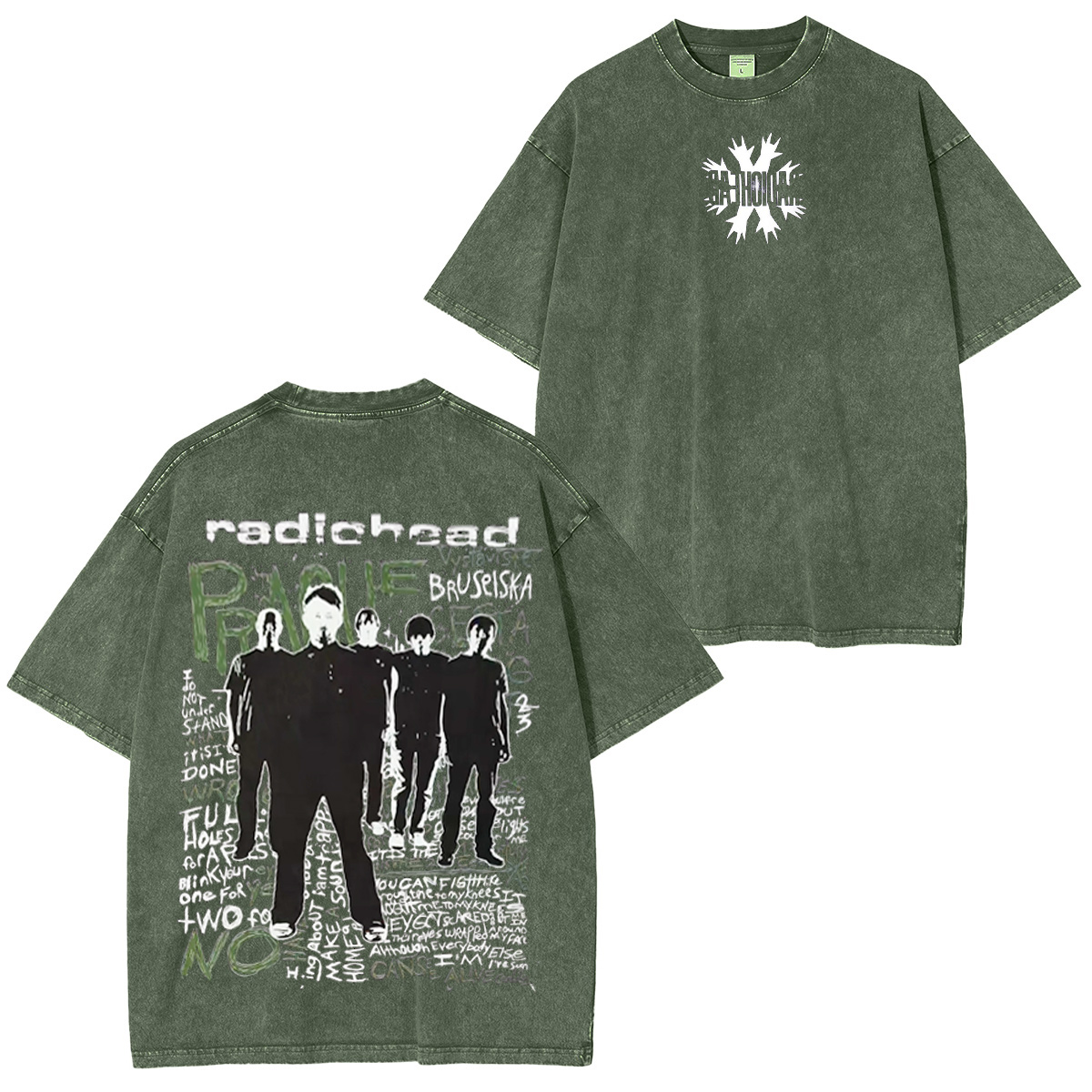 Radiohead Washed Unisex T-Shirt