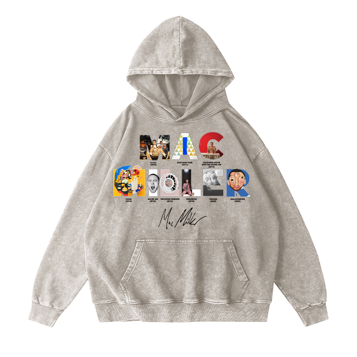 Mac Miller Washed Unisex Hoodie