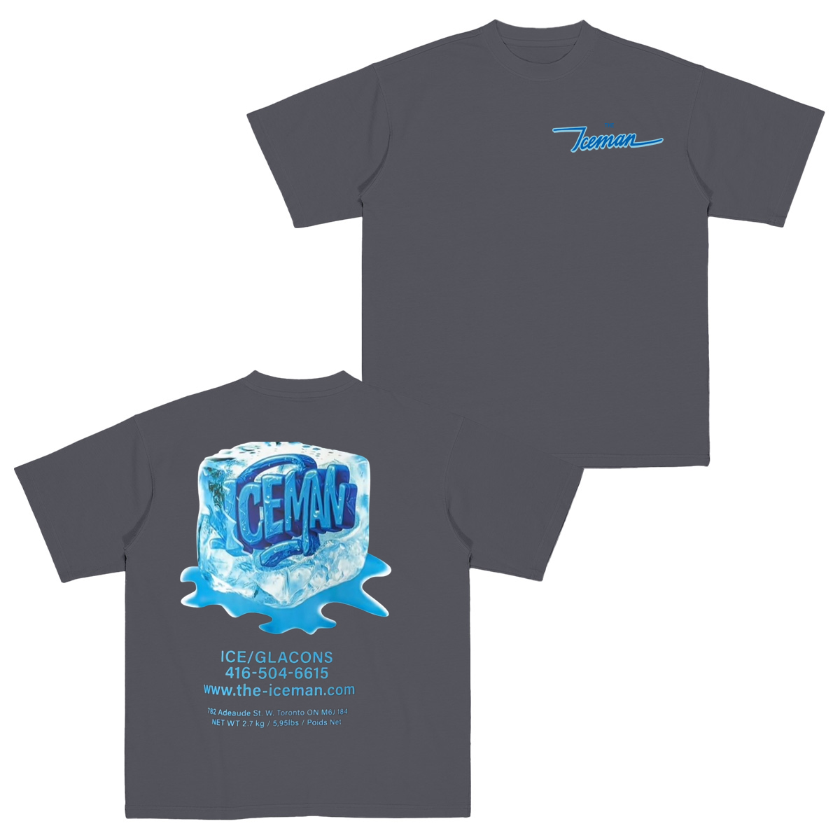 Drake the Iceman Cotton Unisex T-shirt