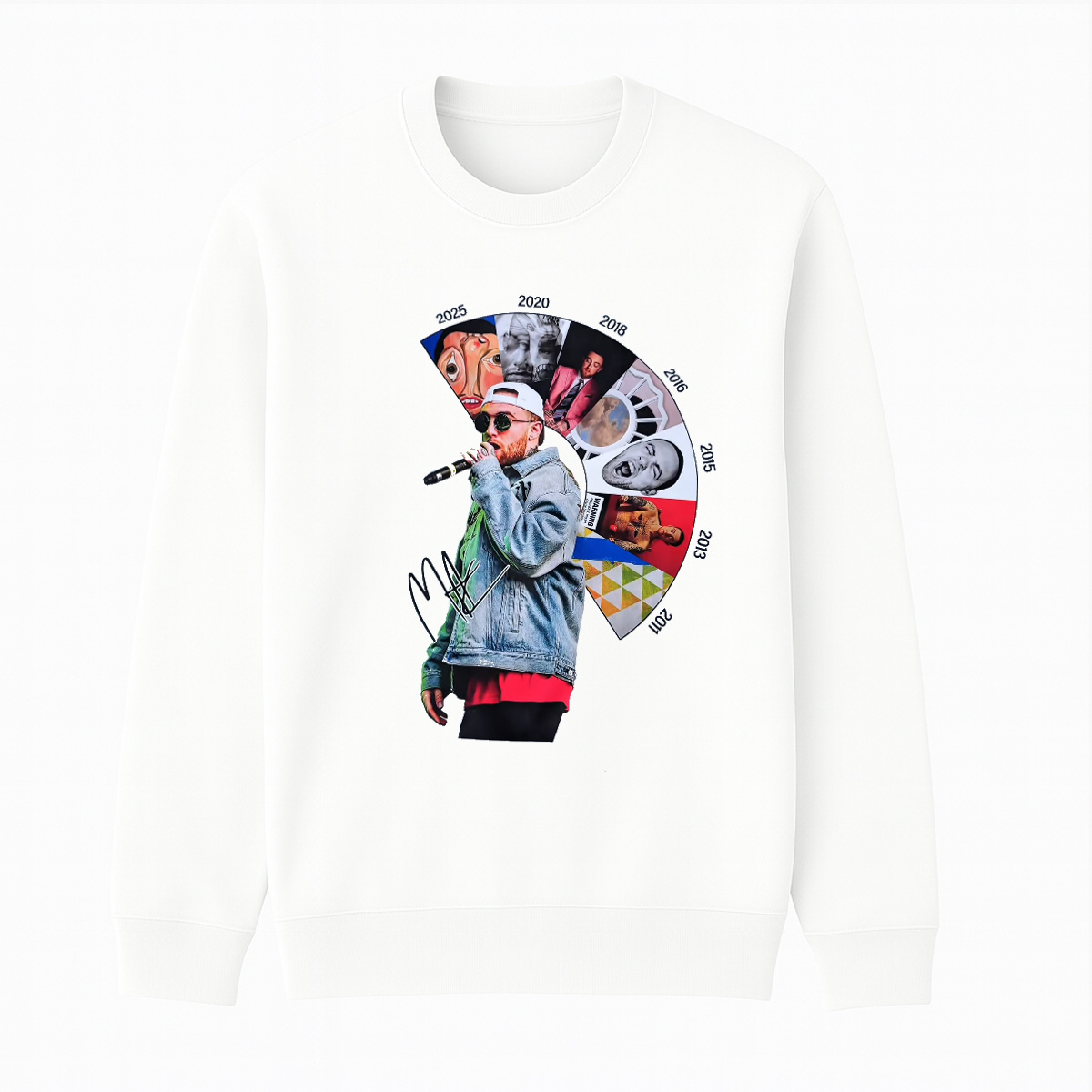 Mac Miller Unisex Cotton Creneck Sweatshirt