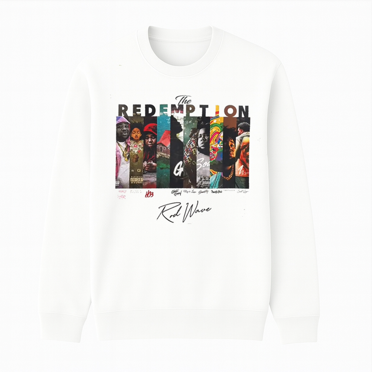 Rod Wave Unisex Cotton Creneck Sweatshirt