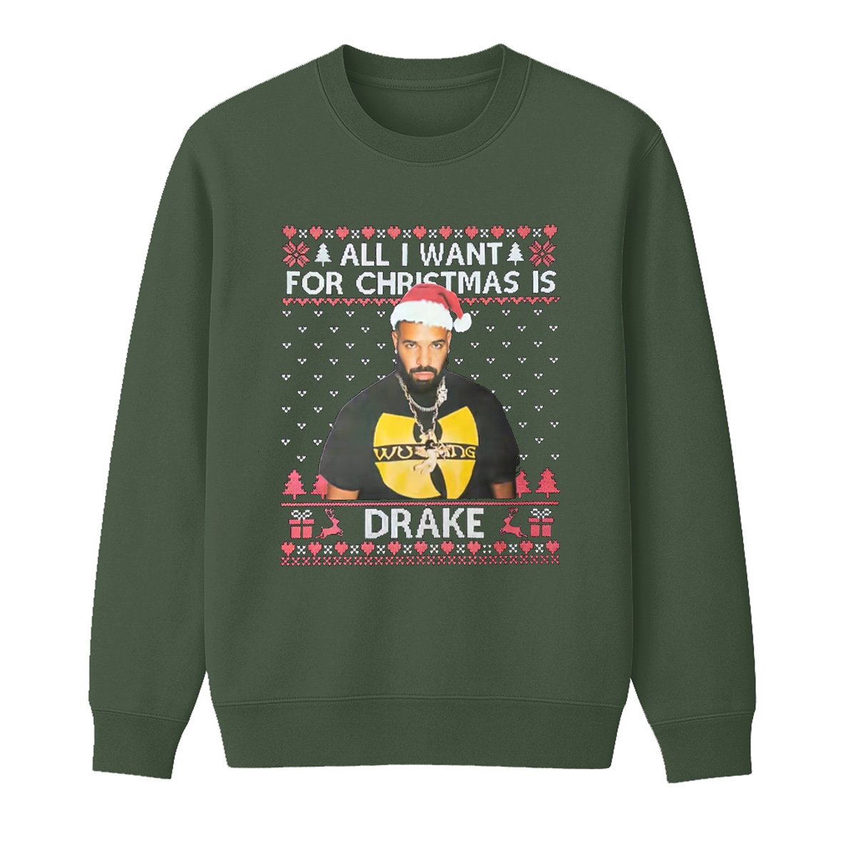 Drake Unisex Cotton Creneck Sweatshirt