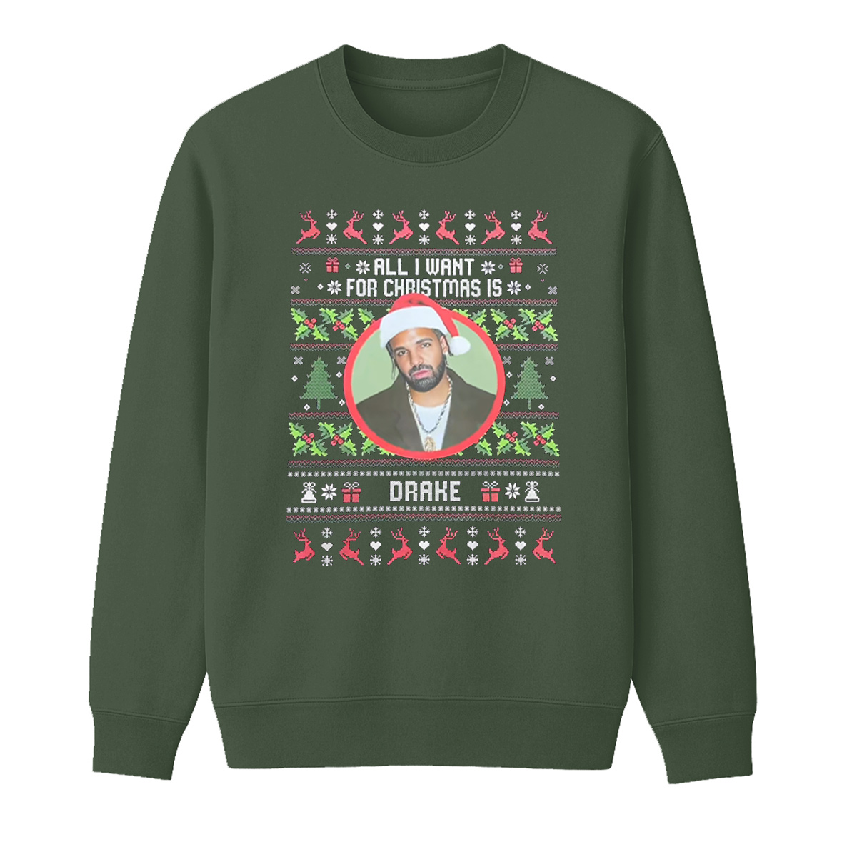 Drake Unisex Cotton Creneck Sweatshirt