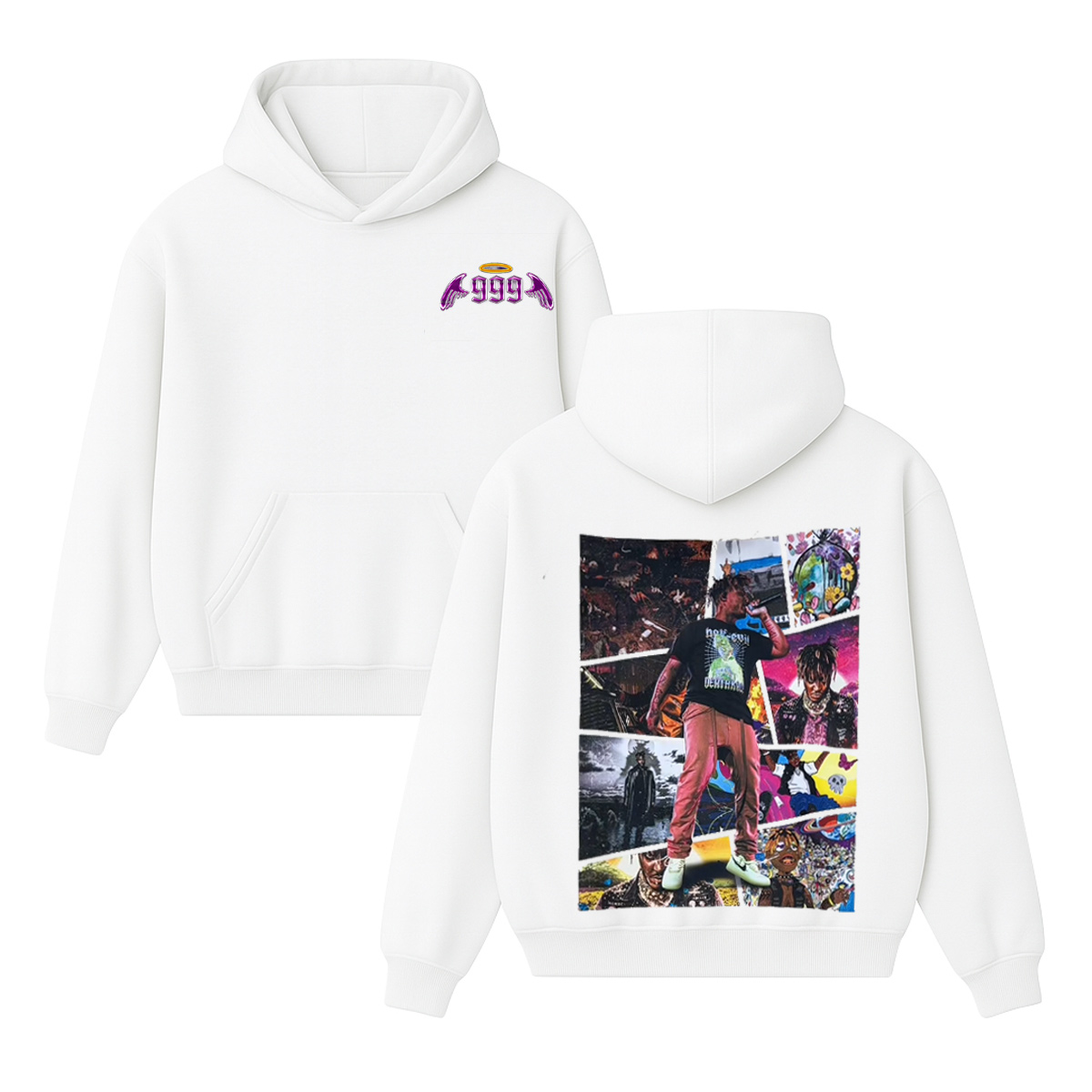 Juice Wrld Unisex Cotton Hoodie