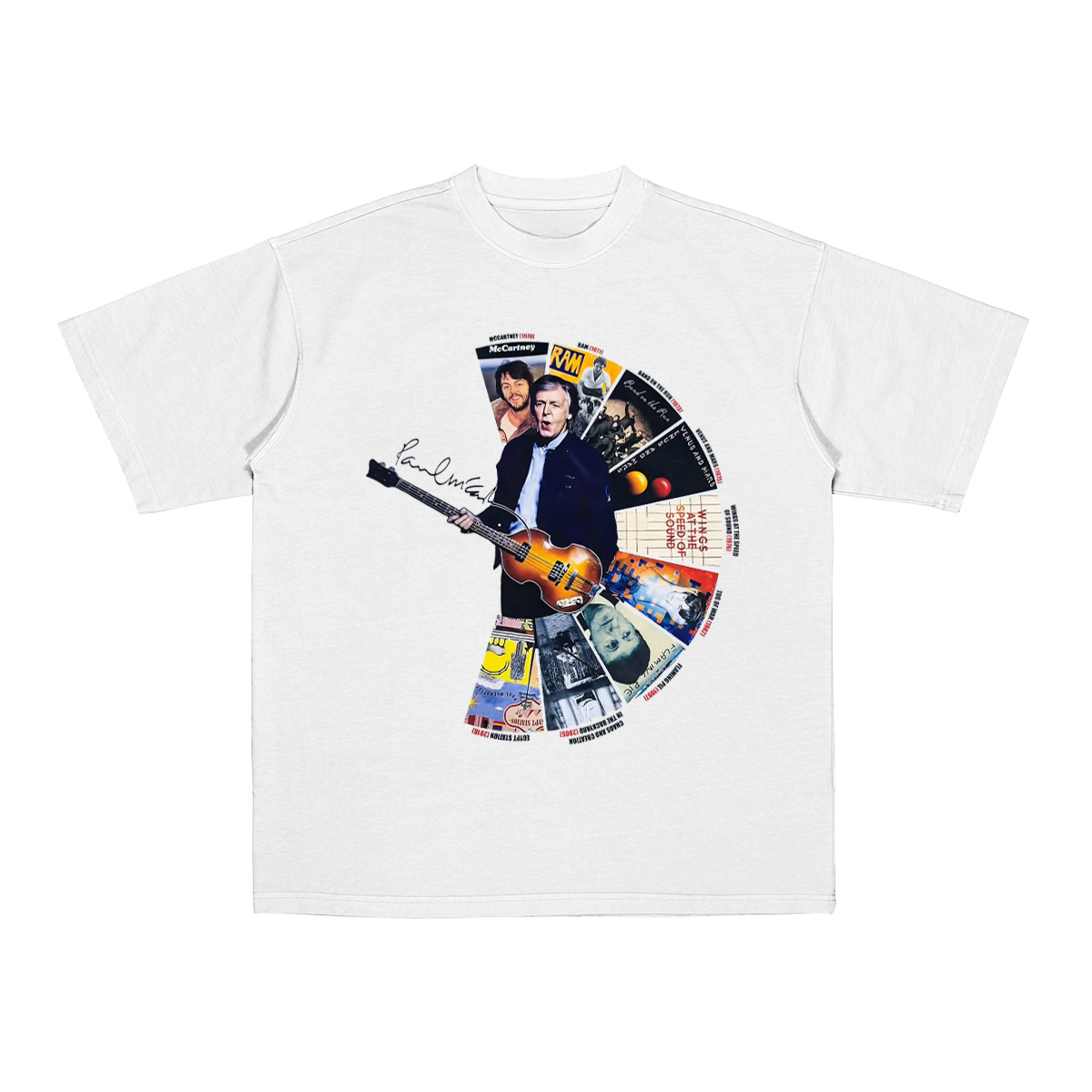 Paul McCartney Cotton Unisex T-shirt