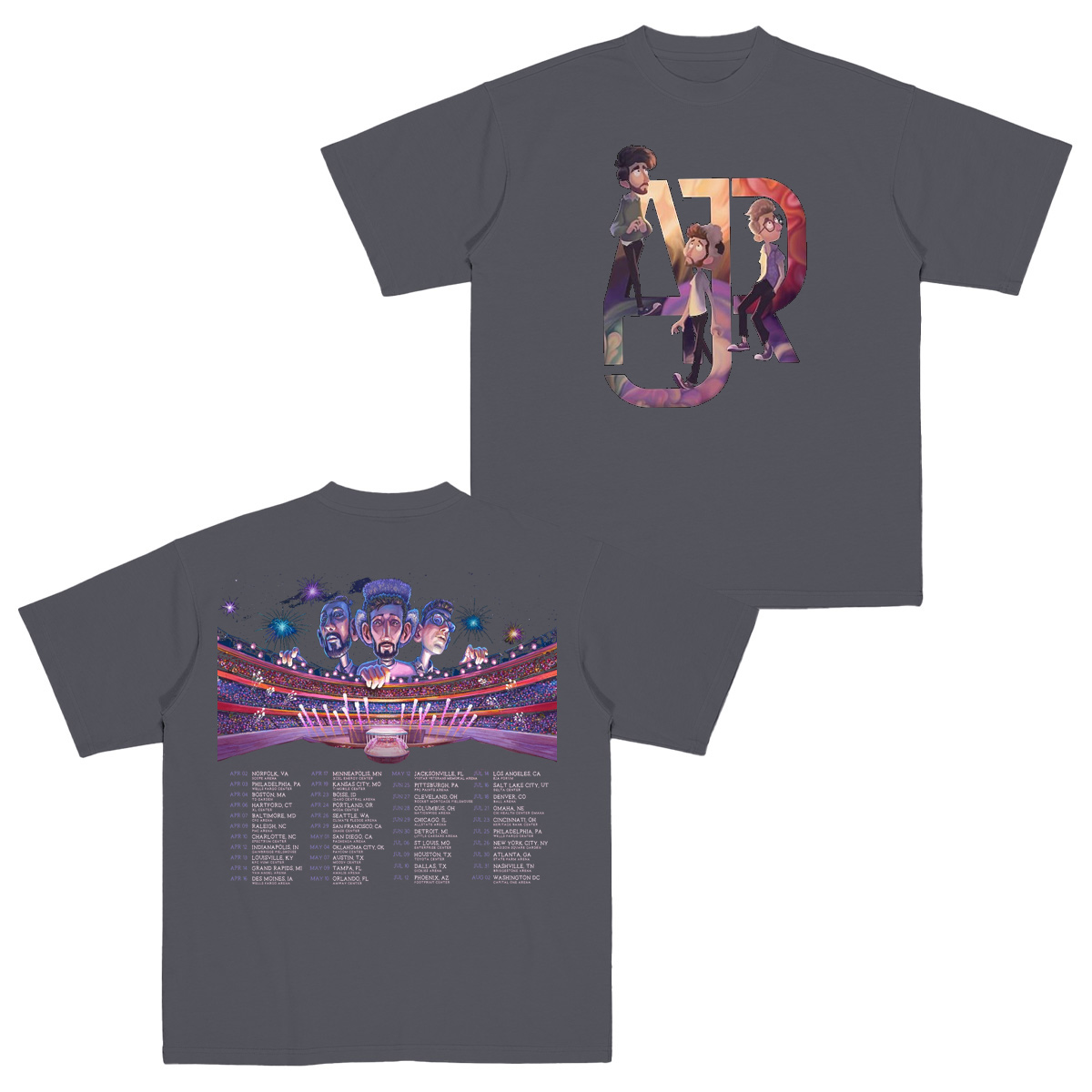 AJR 2024 Tour Cotton Unisex T-Shirt