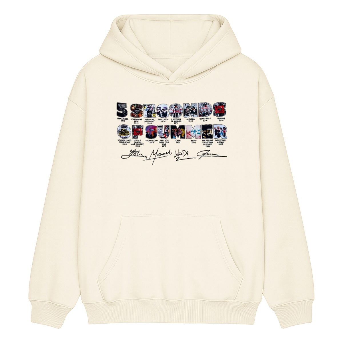 5 Seconds of Summer Unisex Cotton Hoodie