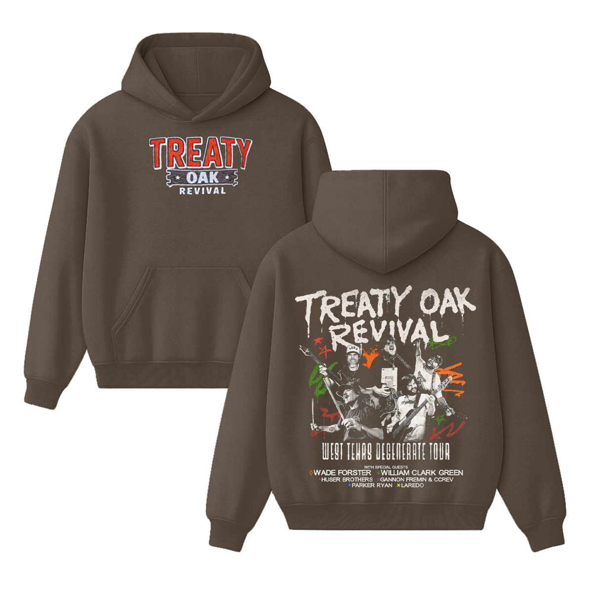 Treaty Oak Revival Unisex Cotton Hoodie