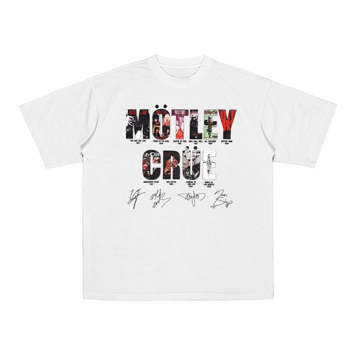 Motley Crue Cotton Unisex T-shirt