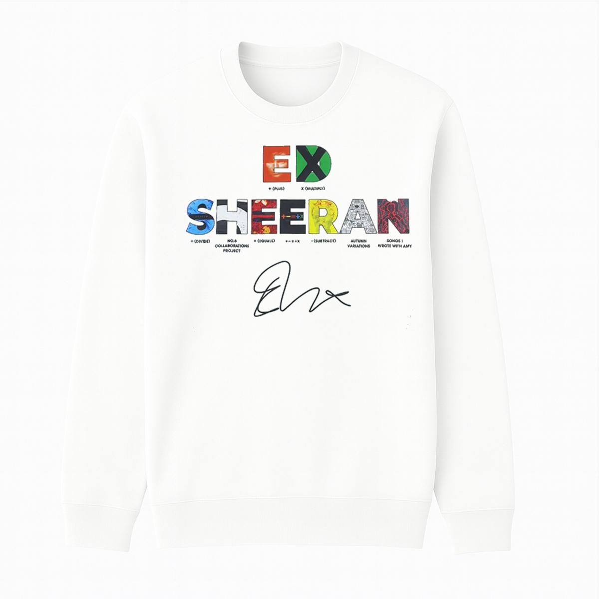 Ed Sheeran Cotton Unisex Crewneck Sweatshirt