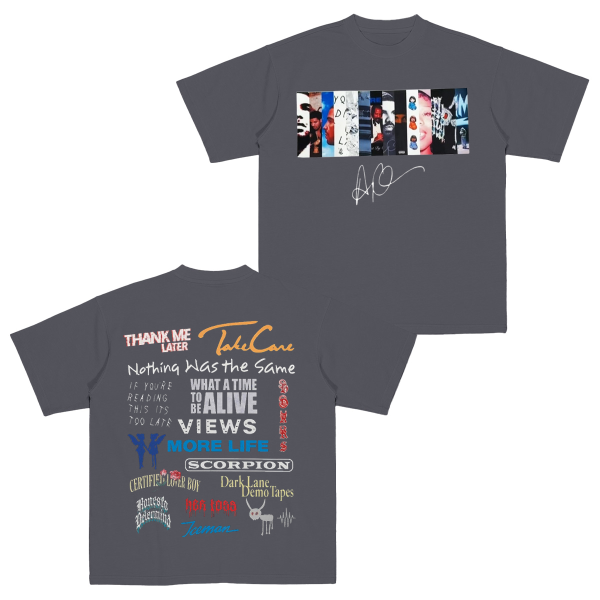 DRAKE fan album Cotton Unisex T-shirt