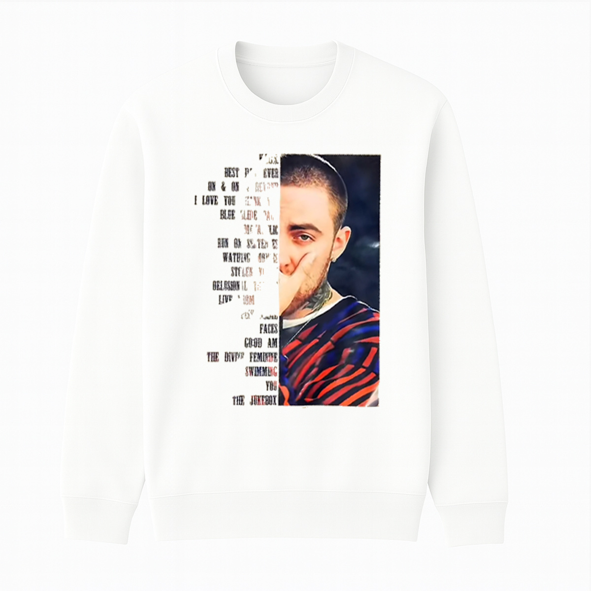 Mac Miller Cotton Unisex Crewneck Sweatshirt