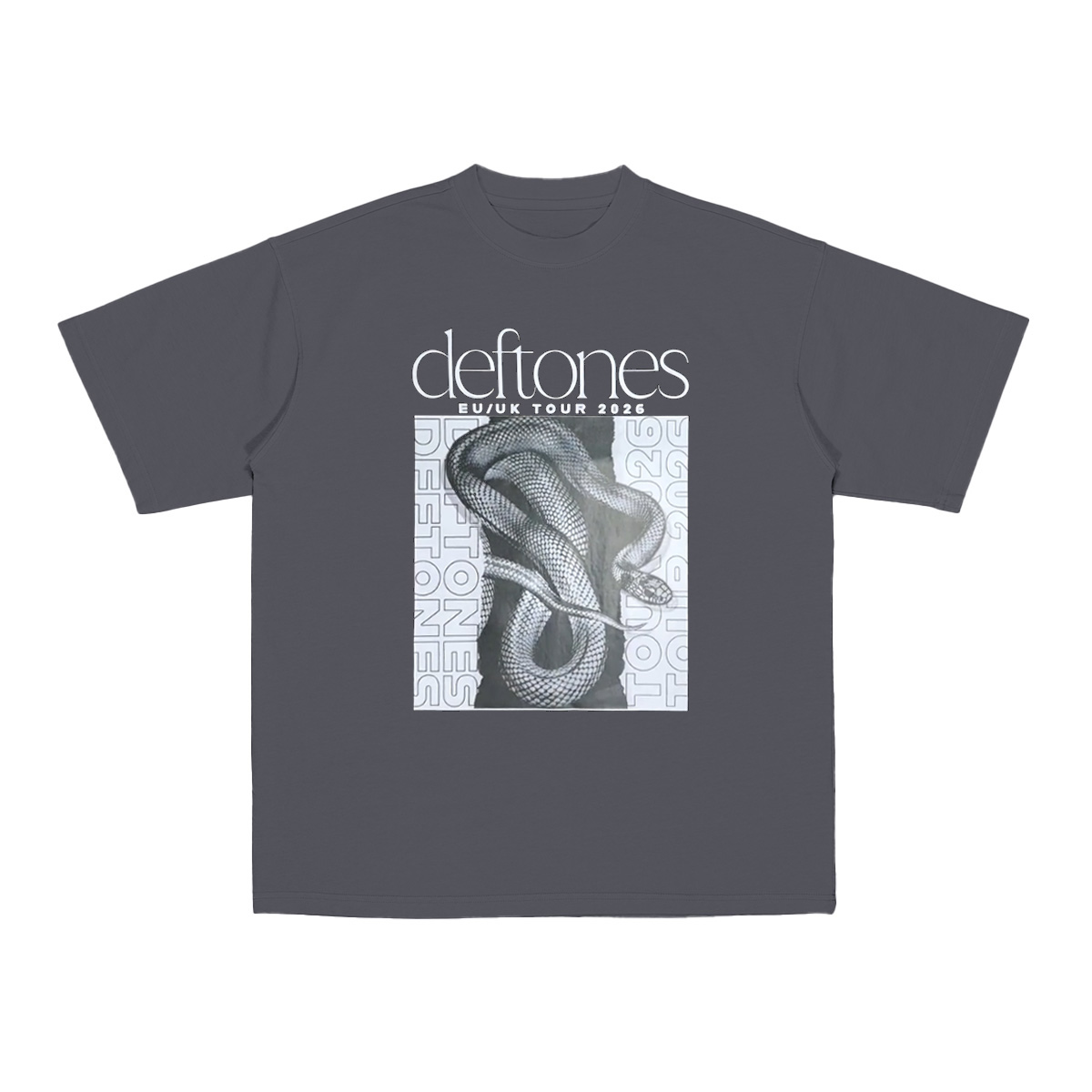 Deftones EU/UK Tour 2026 Cotton Unisex T-shirt