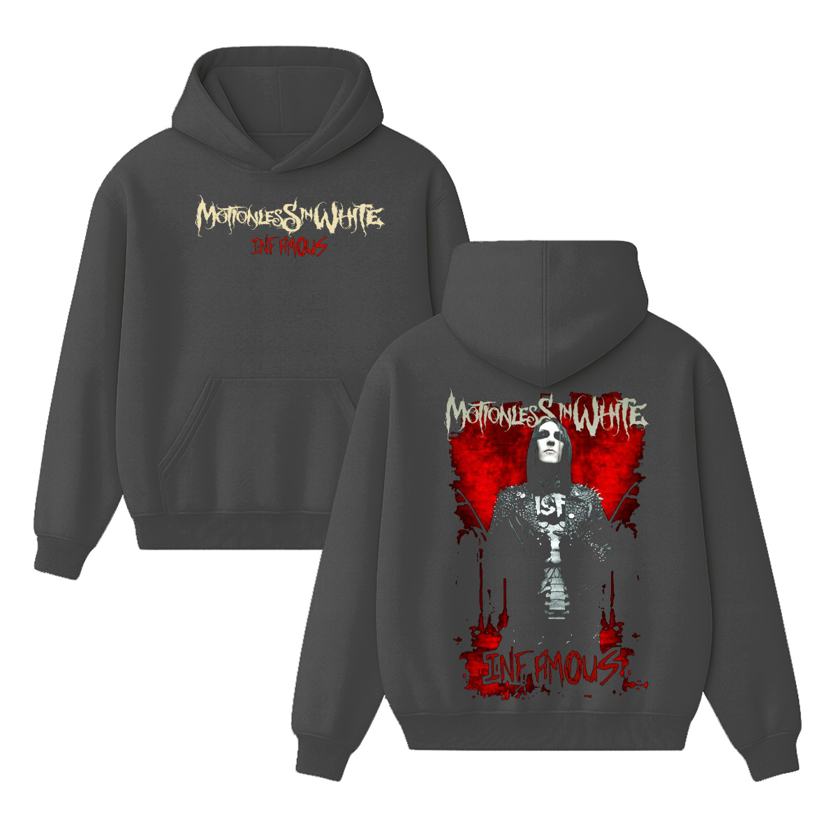 Motionless in White Unisex Cotton Hoodie
