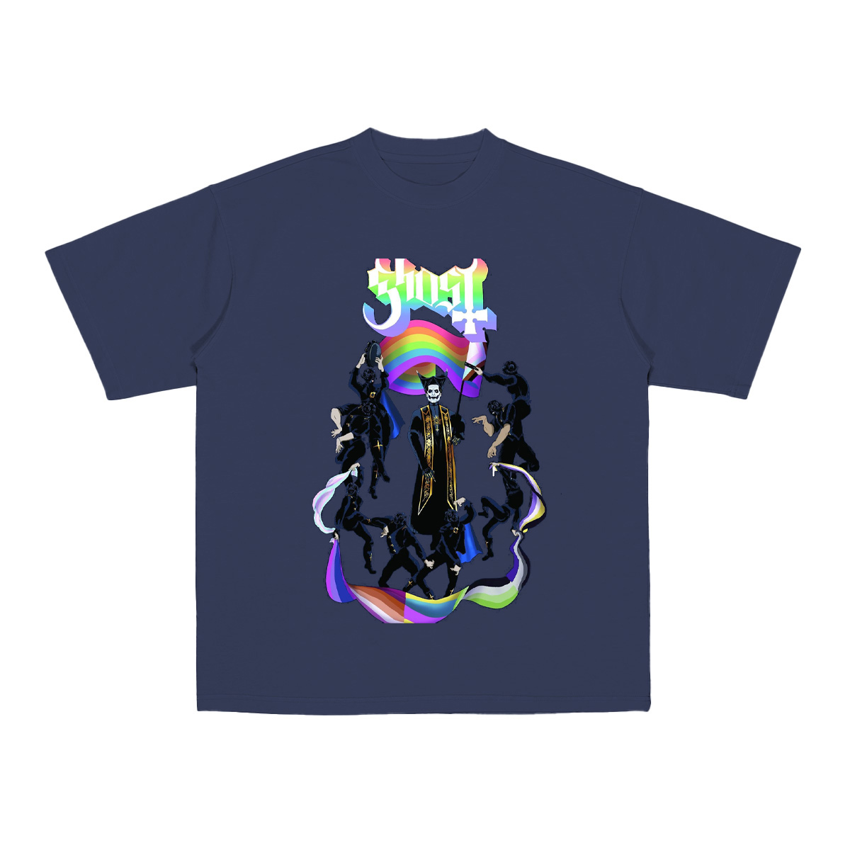 Ghost Cotton Unisex T-shirt
