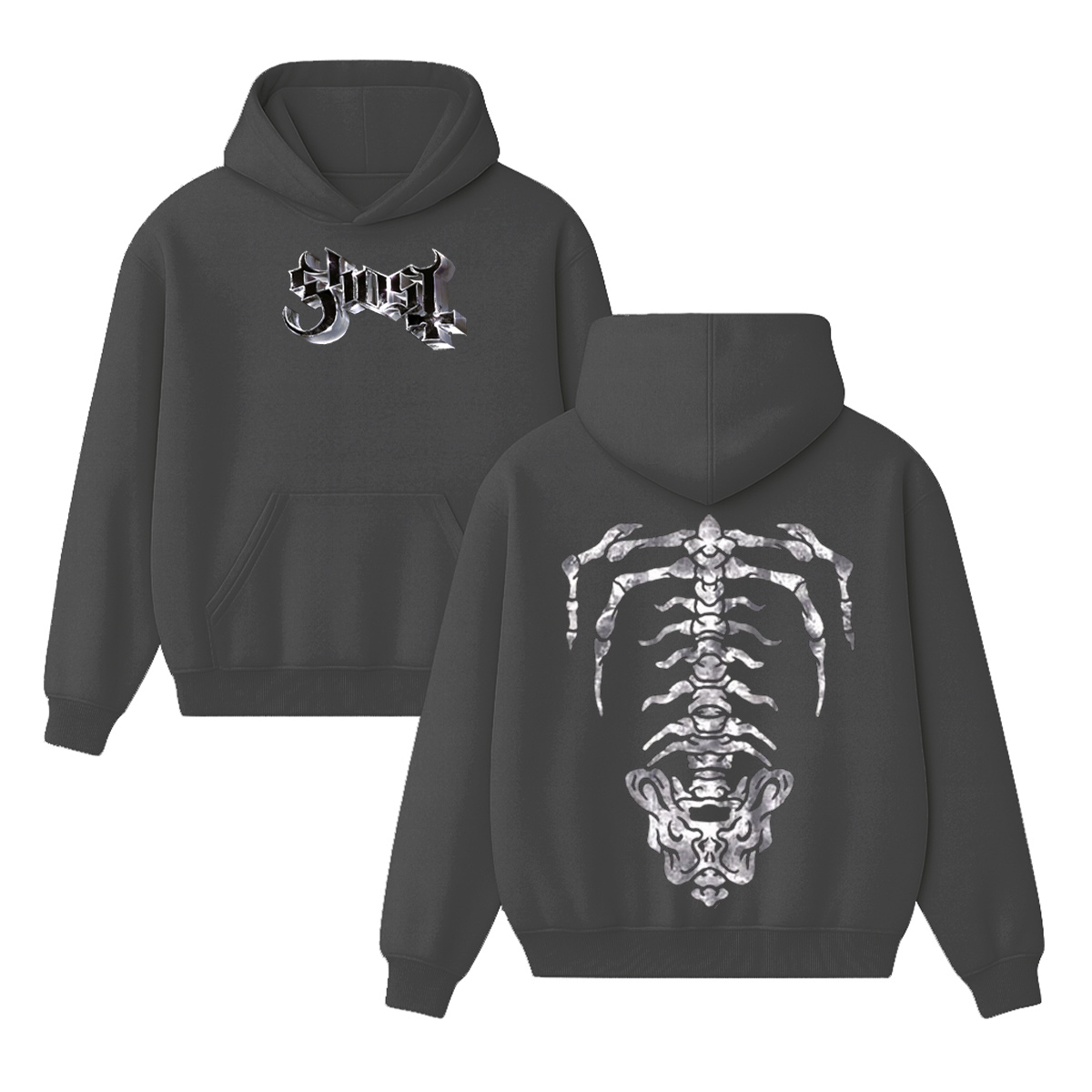 Ghost Unisex Cotton Hoodie