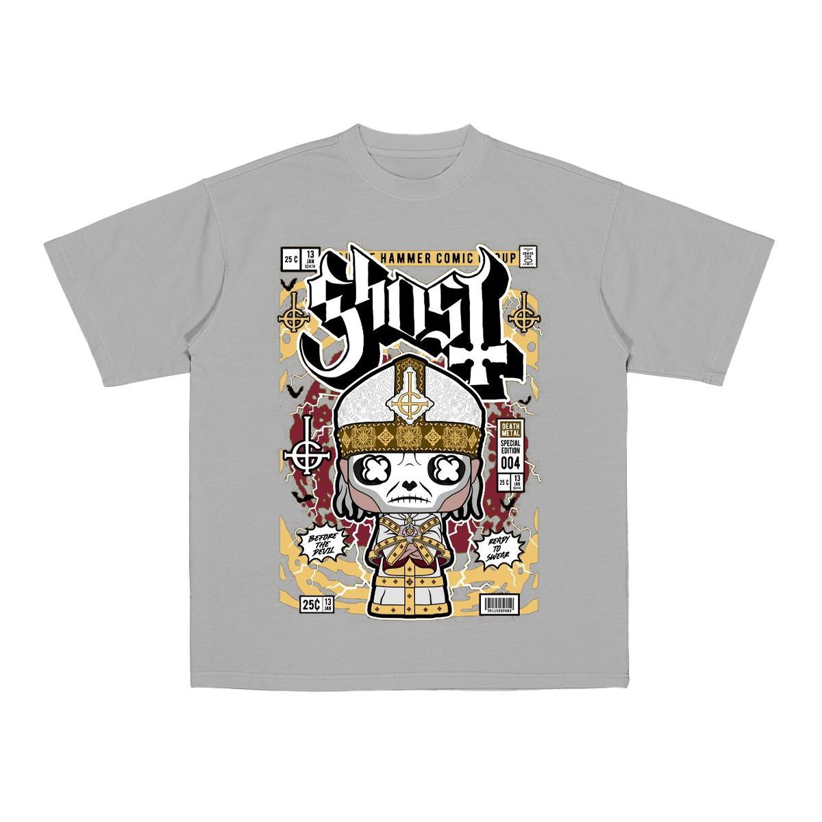 Ghost Cotton Unisex T-shirt