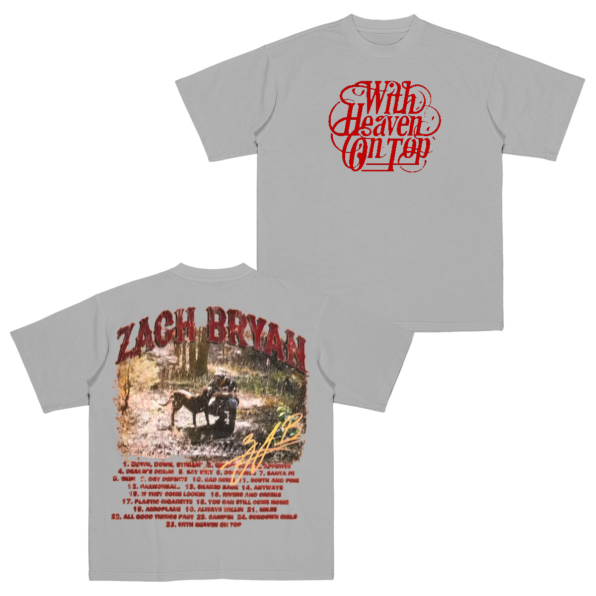 Zach Bryan Cotton Unisex T-shirt