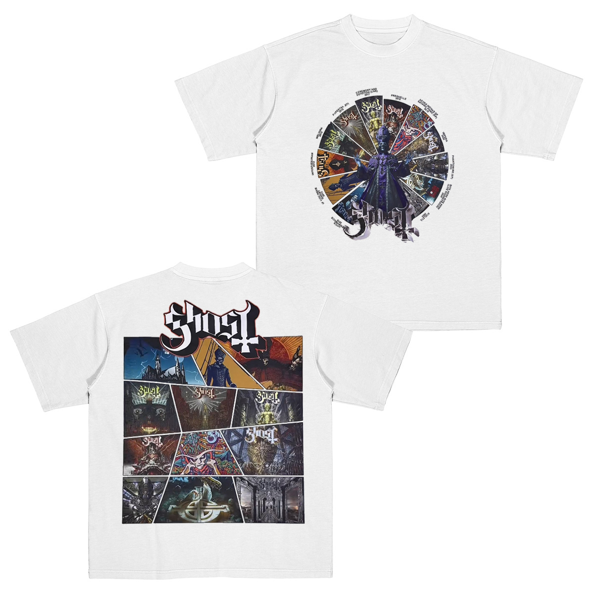 Ghost Cotton Unisex T-shirt