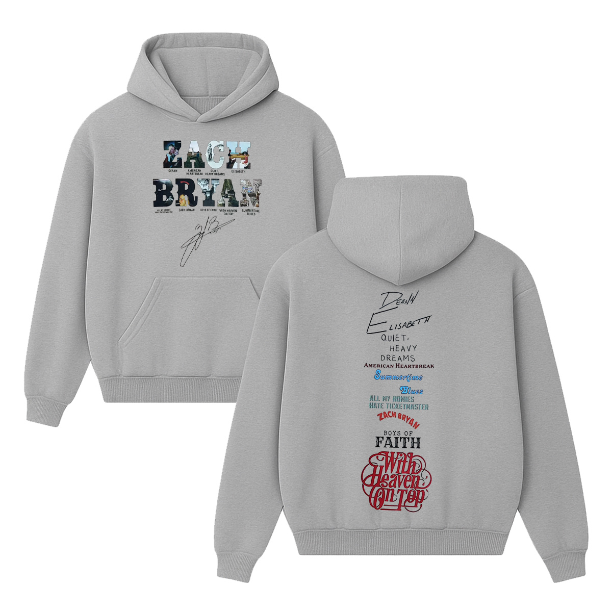 Zach Bryan Unisex Cotton Hoodie