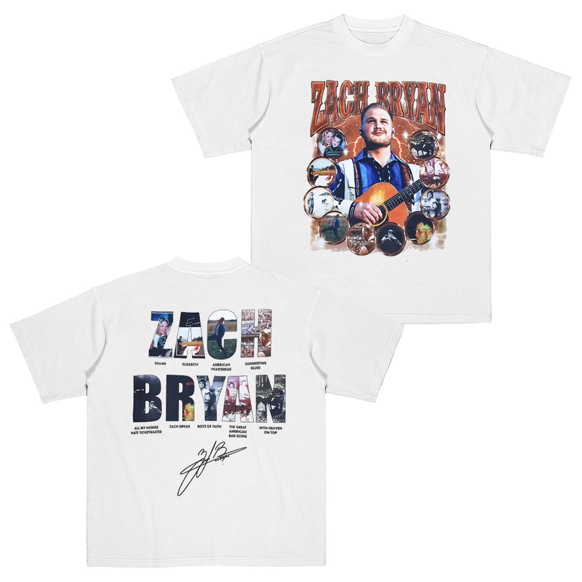 Zach Bryan Cotton Unisex T-shirt