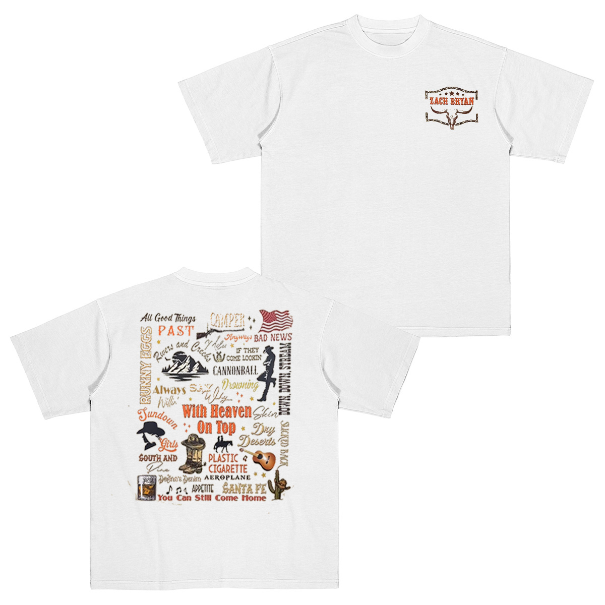 Zach Bryan Cotton Unisex T-shirt