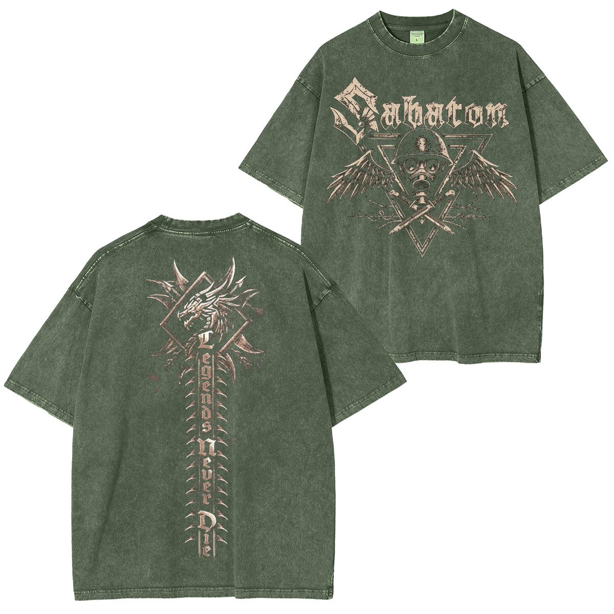 Sabaton Washed Unisex T-Shirt