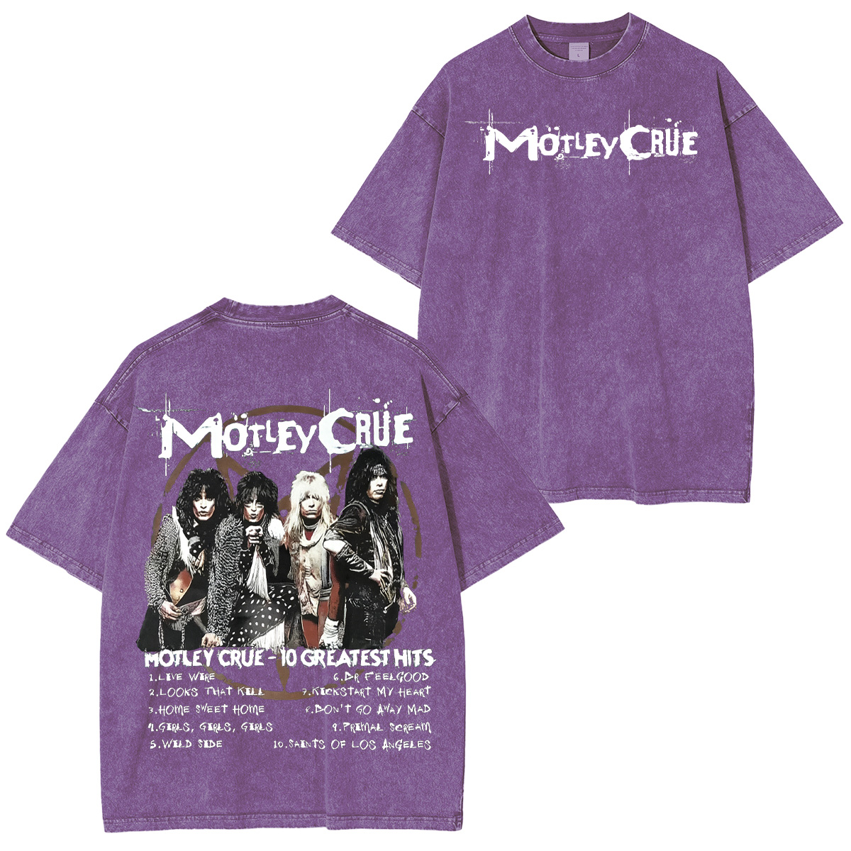 Motley Crue Washed Unisex T-Shirt