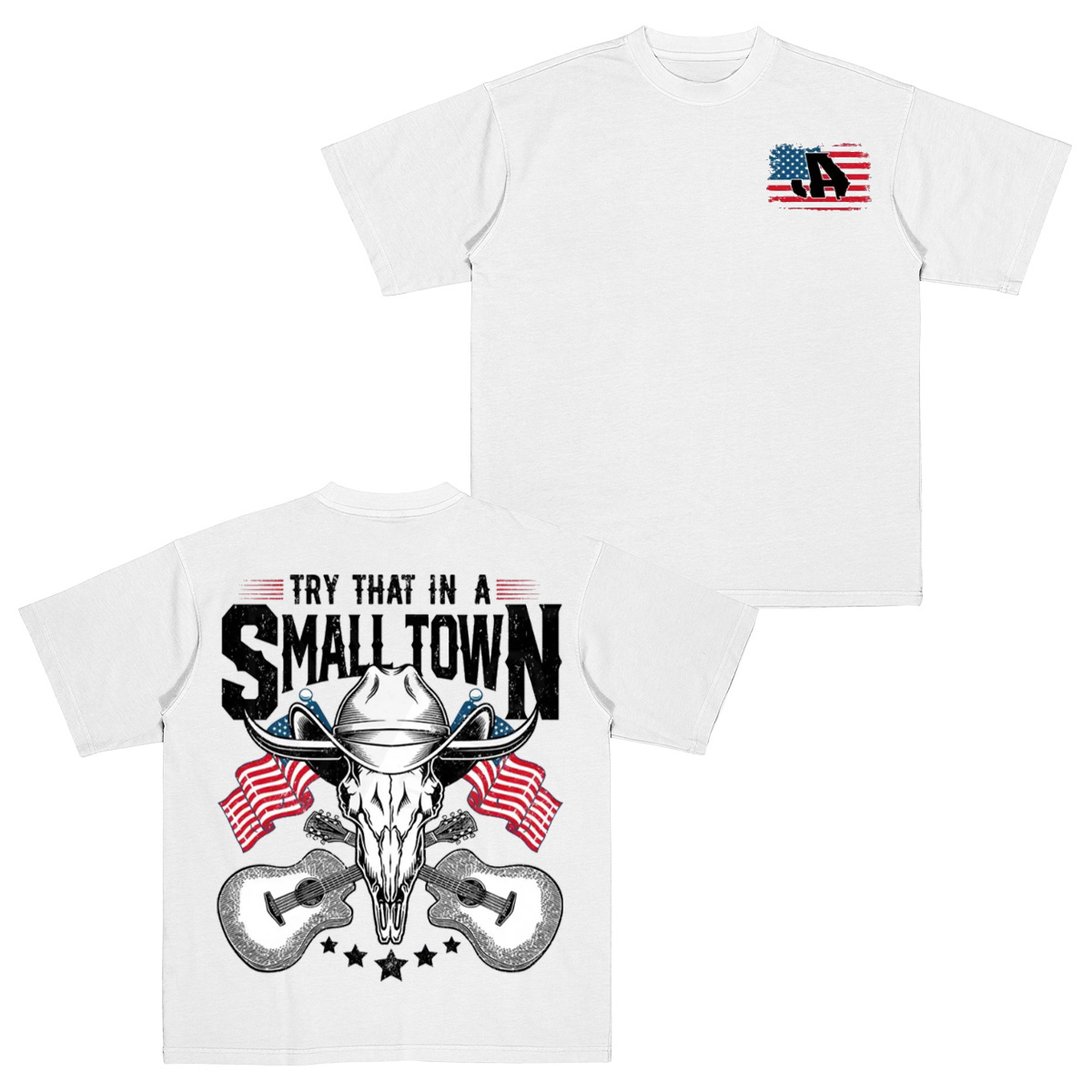 Try That In A Small Town Jason Aldean Cotton Unisex T-shirt