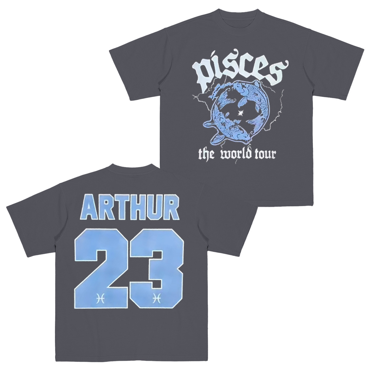 Pisces World Tour James Arthur Cotton Unisex T-shirt