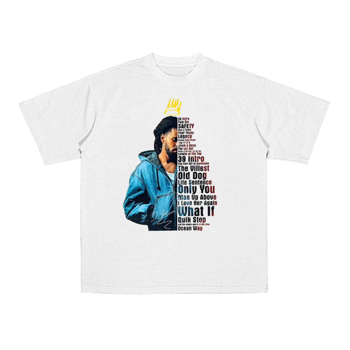 The Fall Off J. Cole Cotton Unisex T-shirt