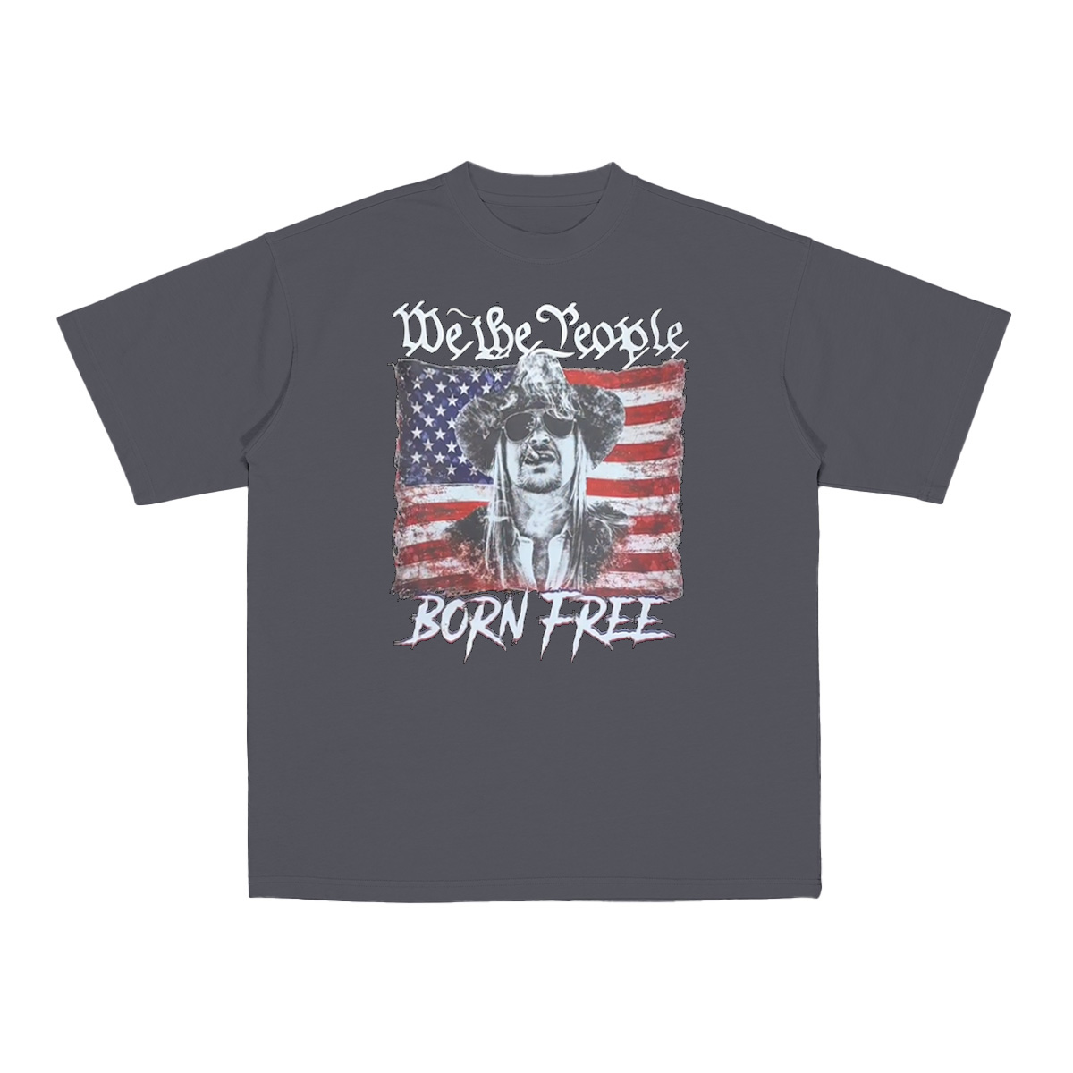 We The People Born Free Kid Rock Cotton Unisex T-shirt