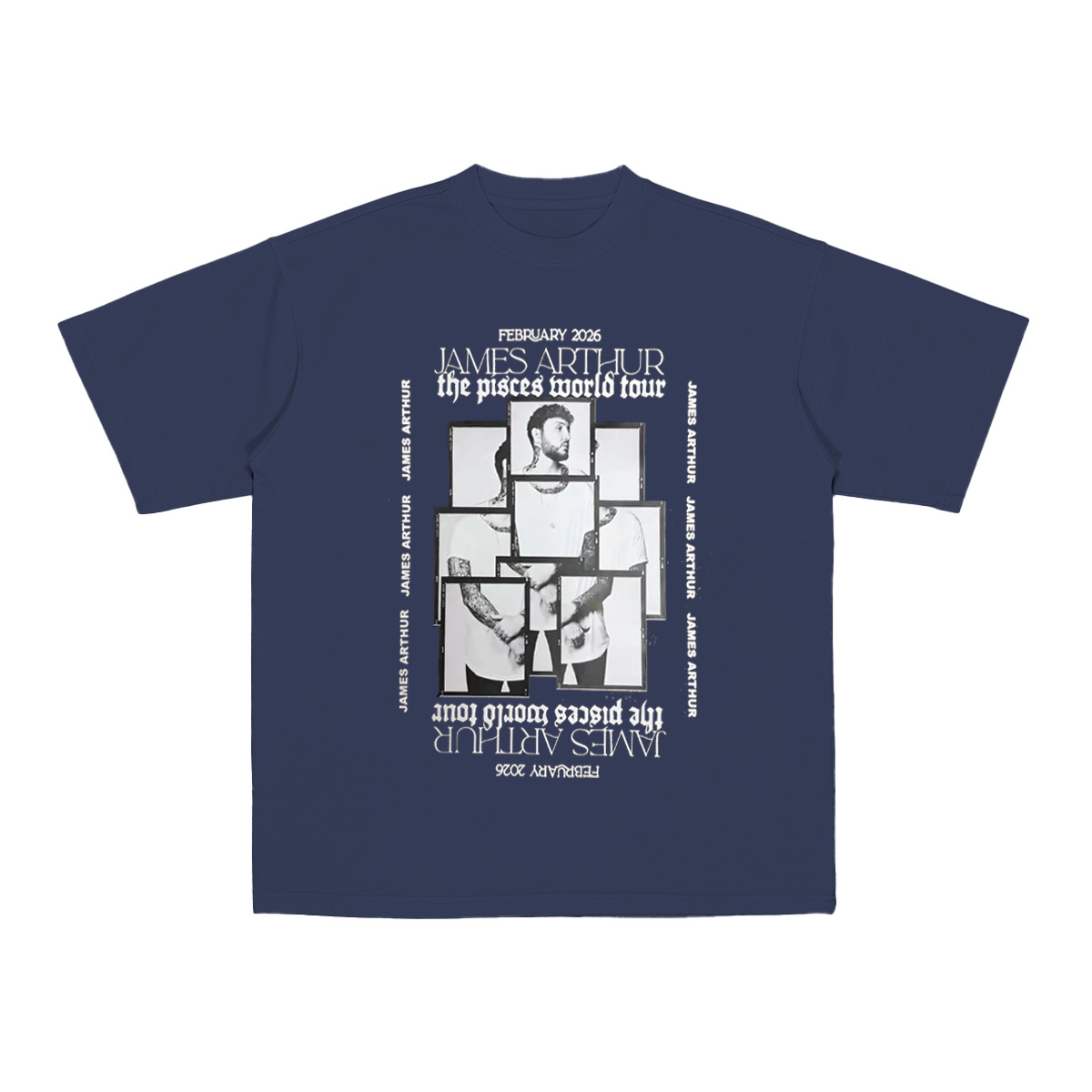 The Pisces World Tour James Arthur Cotton Unisex T-shirt