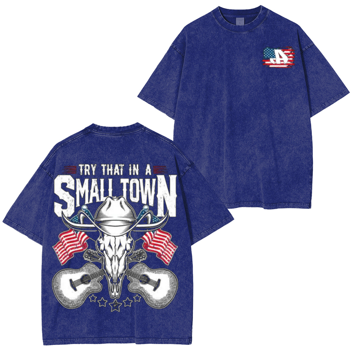 Try That In A Small Town Jason Aldean Washed Unisex T-Shirt