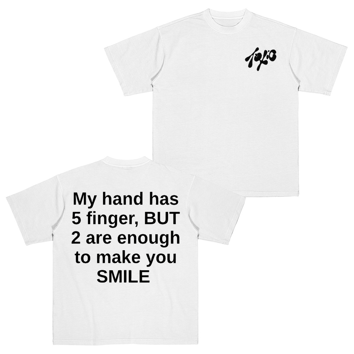 My Hand Is Enough For You Cotton Unisex T-shirt
