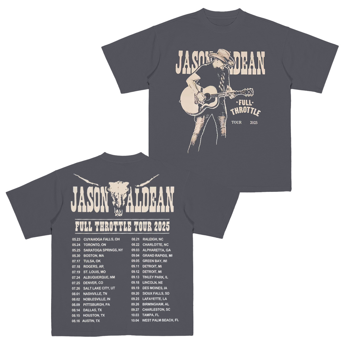 Jason Aldean Cotton Unisex T-shirt