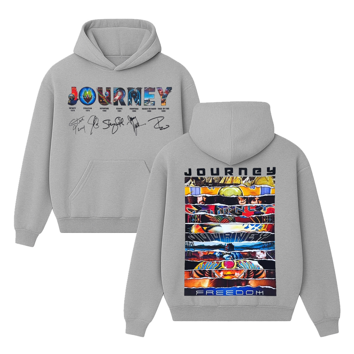 Journey Unisex Cotton Hoodie