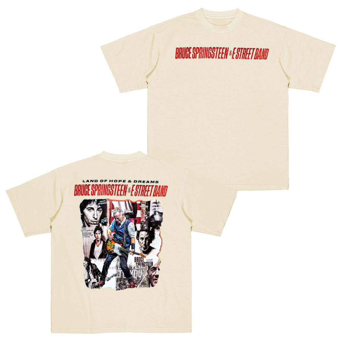 Bruce Springsteen Cotton Unisex T-shirt