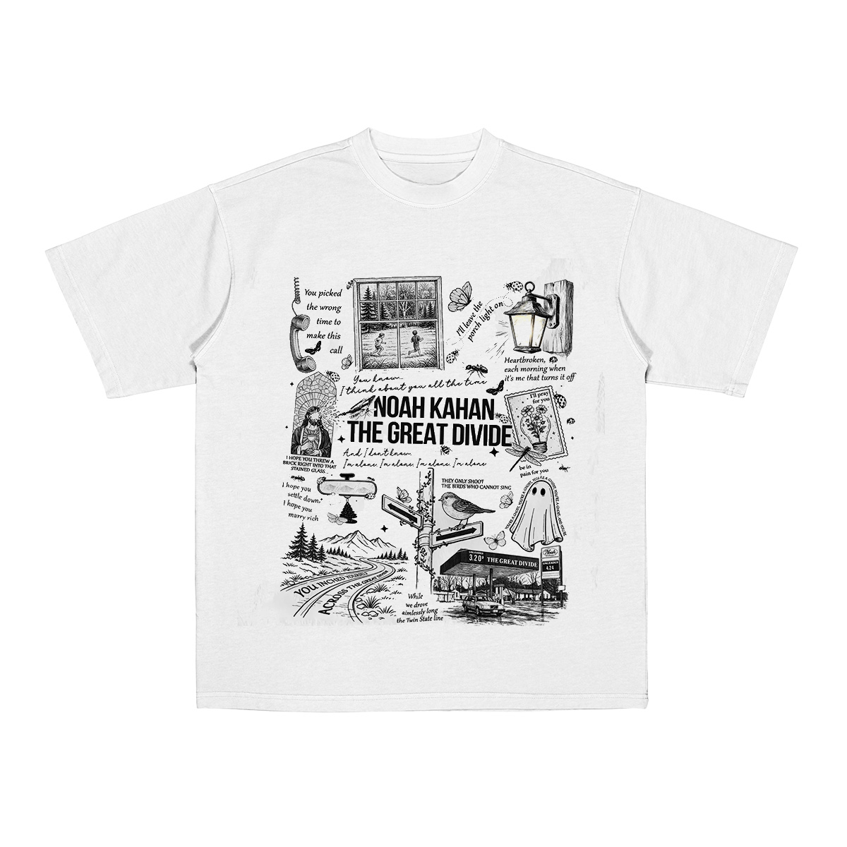 Noah Kahan The Great Divide Cotton Unisex T-shirt